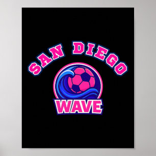 Diego San Soccer Fan Support Stadium Show Your Pri Poster