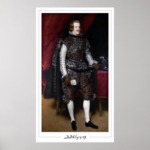 Diego Velázquez Affiche d'art Zedign #75