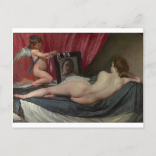 Diego Velázquez -  The Toilet Of Venus Holiday Postcard