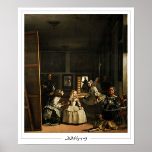 Diego Velázquez Zedign Affiche d'art #148