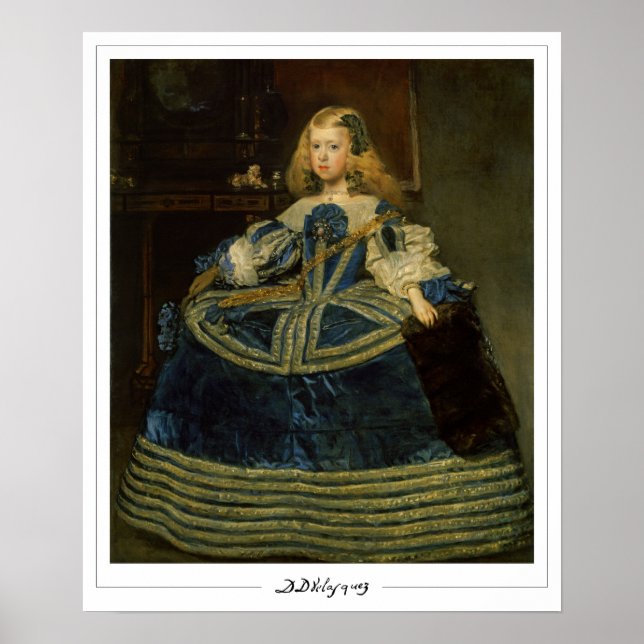 Diego Velázquez Zedign Art Poster #2 (Front)