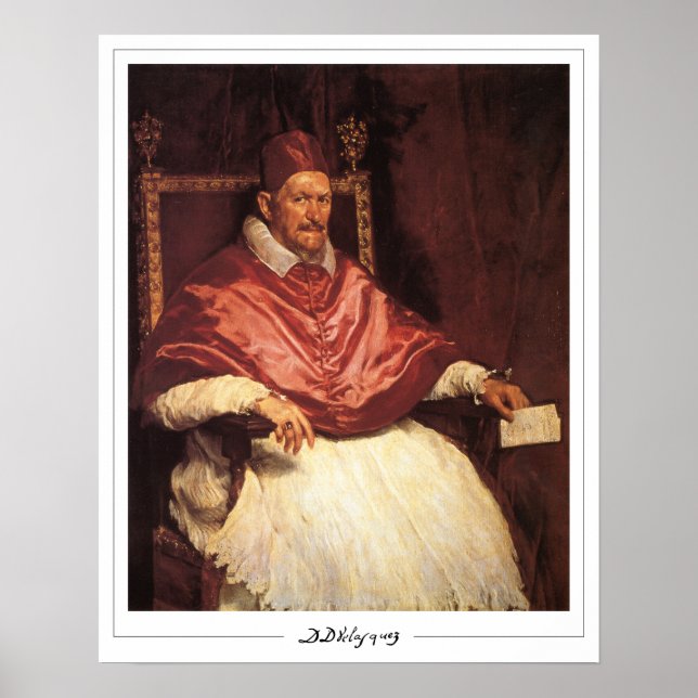 Diego Velázquez Zedign Art Poster #95 (Front)