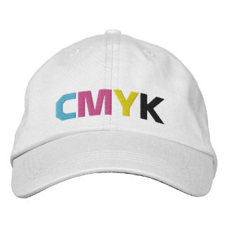 Dieline CMYK Signature Dad Cap