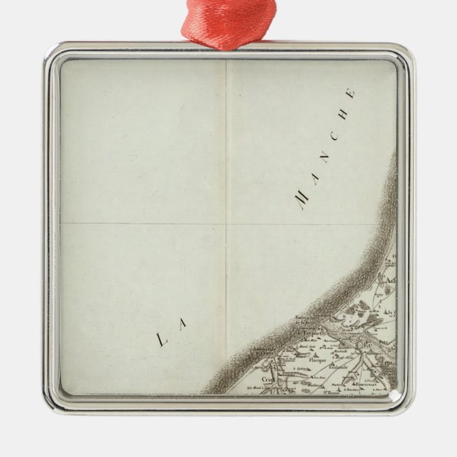 Dieppe Metal Ornament (Front)