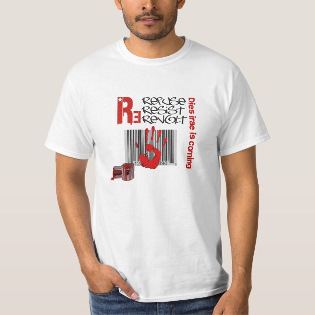 Dies irae - Refuses Resist Revolt T-Shirt (Front)
