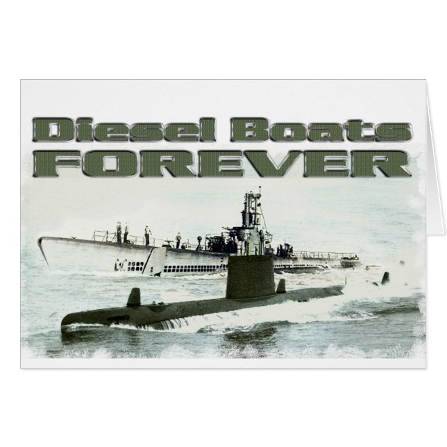 Diesel Boats Forever (Front Horizontal)
