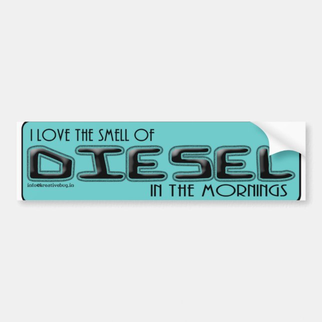 DIESEL BUMPER STICKER (Front)