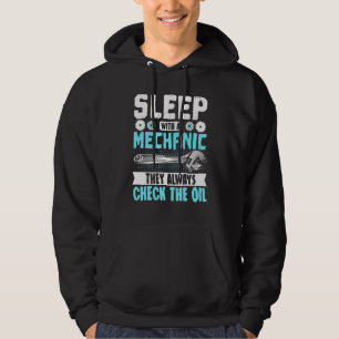 Diesel Car Fixing Sleep With A Mechanic Check The  Hoodie