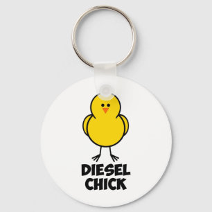 Diesel Chick Keychain