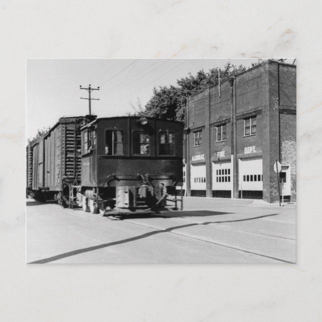 Diesel Engine in Algonac Michigan Postcard (Front)