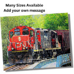 Diesel Locomotive 7054  - Add Name             Jigsaw Puzzle<br><div class="desc">Diesel Locomotive 7054,    -  Add your Name or a Greeting - Change Any Text or blank any text to delete. See my store for lots more Steam and Diesel Train Gift Ideas.</div>