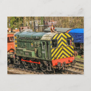 Diesel Locomotive Postcard
