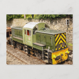 Diesel Locomotive Postcard