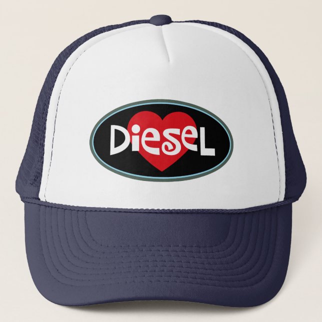 Diesel Lovers Trucker Hat (Front)