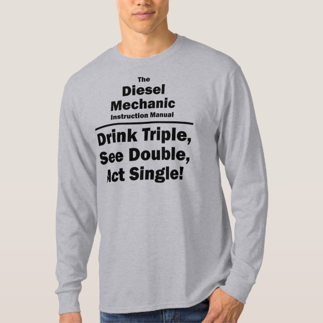 diesel mechanic T-Shirt (Front)