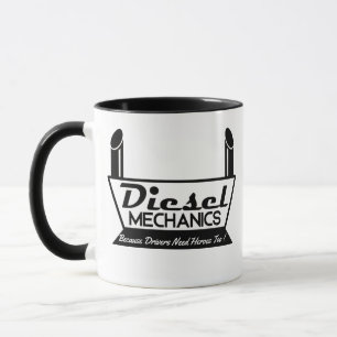 Diesel Mechanic's Garage Mug