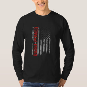 Diesel Power Truck Turbo Brothers Mechanic USA Ame T-Shirt