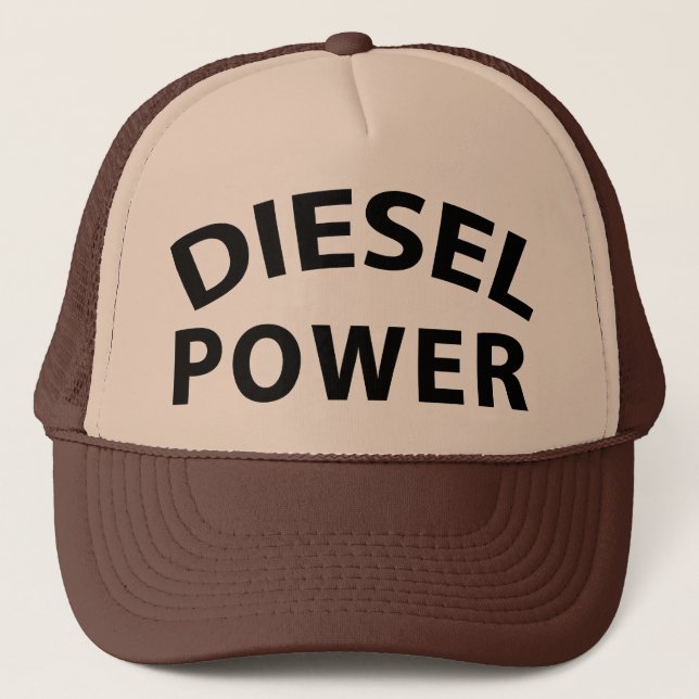 Diesel Power Trucker Hat (Front)