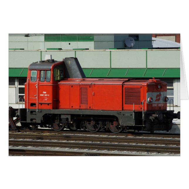 Diesel Shunter 2067 097-2 (Front Horizontal)