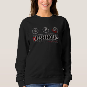 Diesel, Smoke, Conquer The World I Diesel Engine Sweatshirt
