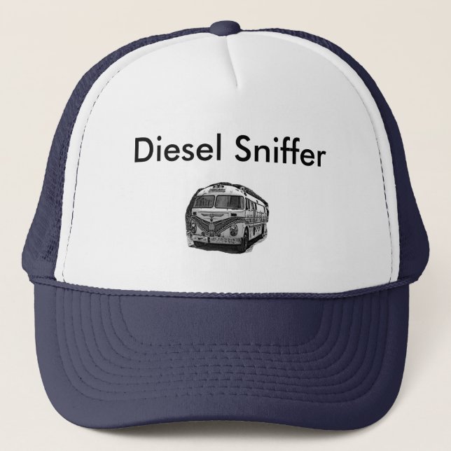 Diesel Sniffer Trucker Hat (Front)