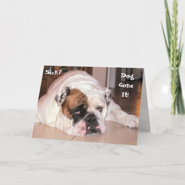 Diesel's Get Well Card (Front)