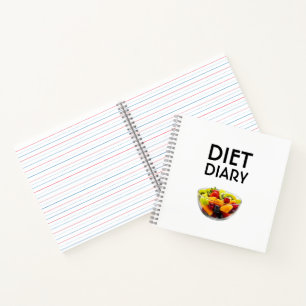 Diet Diary Notebook