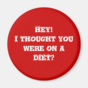 Diet helper #3 magnet