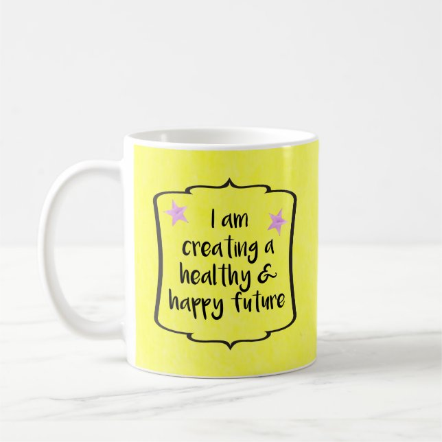 Diet Weight Loss Fitness Goals Motivation Quote Coffee Mug (Left)