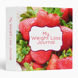 Diet Weight Loss Motivation Personal Journal Binder