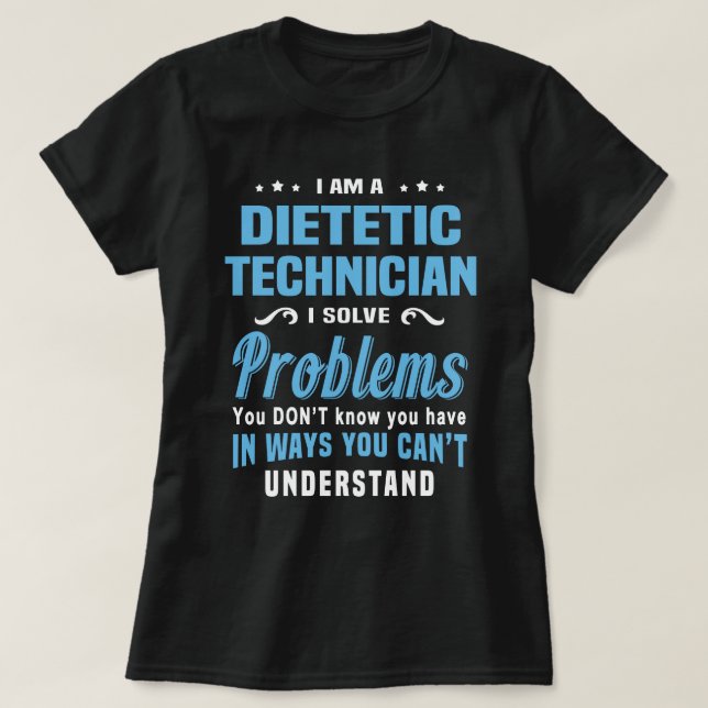 Dietetic Technician T-Shirt (Design Front)