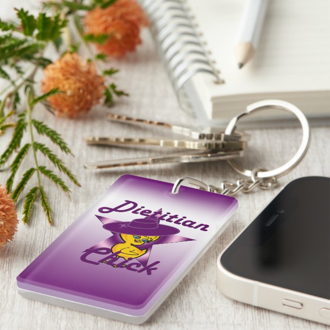 Dietician Chick #9 Keychain (Front Right)