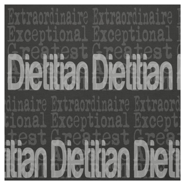 Dietician Extraordinaire Fabric (Swatch)