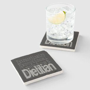 Dietician Extraordinaire Stone Coaster