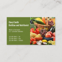 Dietician Fruit Vegetable harvest basket photo