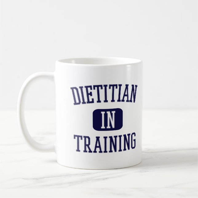 Dietician In Training | Future Dietician Gift Coffee Mug (Left)