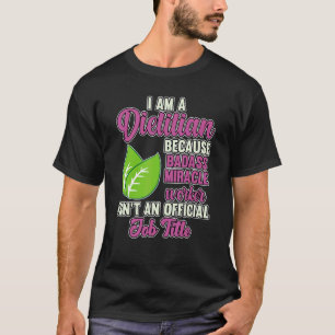 Dietician Miracle Worker Nutritionist Dietary  Gra T-Shirt