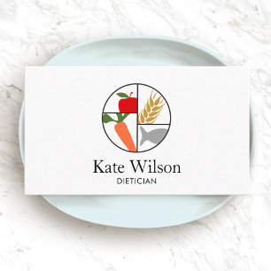 Dietician Nutritionist Business Card