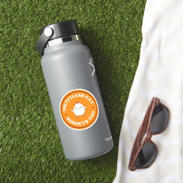 Dietitian Nibbles : Sticker Édition Nuggets (HydroFlask Insitu)