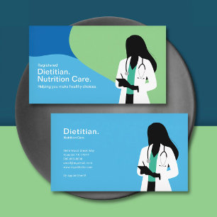 Dietitian - Nutrition Care Business Card