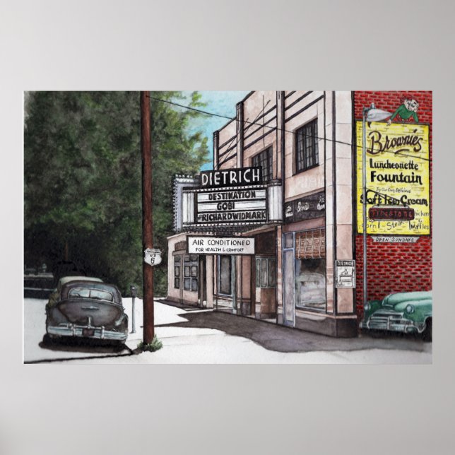 dietrich theatre by dlee poster (Front)