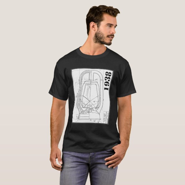 Dietz Monarch line drawing company shirt 1938 (Front Full)