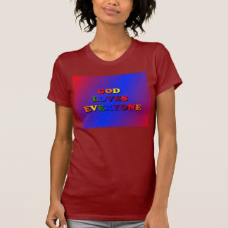 Dieu aime tous T-shirt