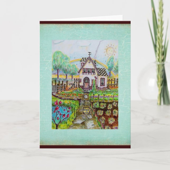 Dieu bénisse notre carte de voeux (Devant)