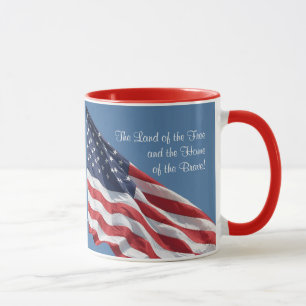 Dieu bénissent la tasse de l'Amérique