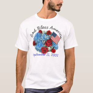 Dieu bénissent l'Amérique 9/11 T-shirts de