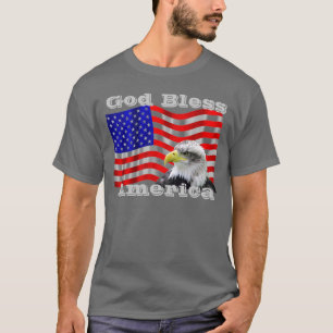 Dieu bénissent le T-shirt de l'Amérique