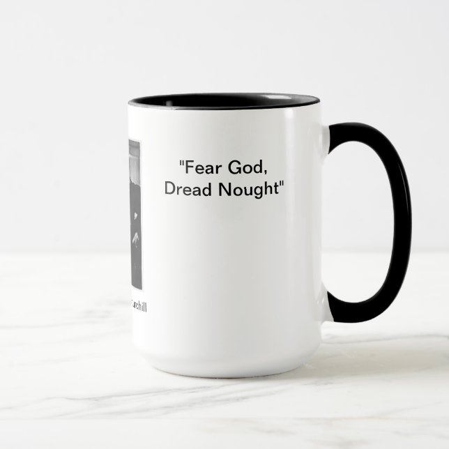 Dieu de crainte, rien de Dred - tasse de citation (Droite)