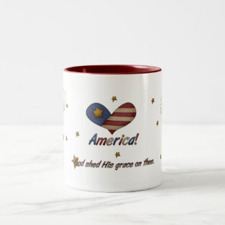Dieu de l'Amérique a jeté sa tasse de grâce
