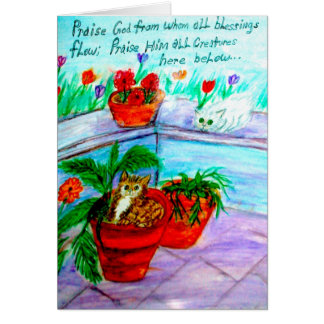 Dieu d'éloge dont toutes les bénédictions coulent